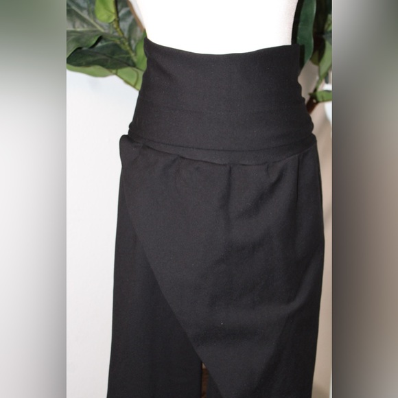 Julia Allert’s Black Wide Leg Trousers Jersey - Picture 5 of 16